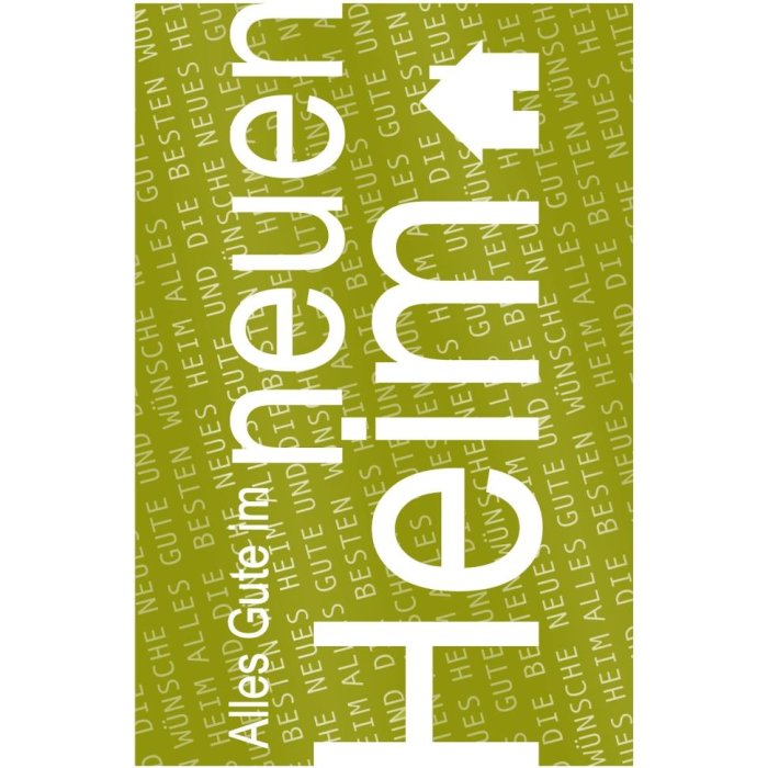 Art Level Card Embossing-New Home