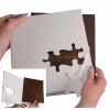 Gastenboek bruiloft gastenboek puzzel