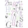 Kunst Niveau Kaart Embossing-Wedding-Pop-up-Rhinestones