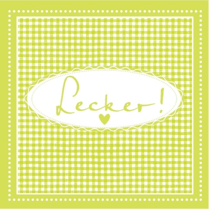 Papieren servetten Yummy-Lime