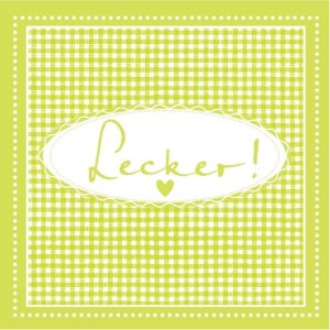 Papieren servetten Yummy-Lime