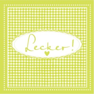 Papieren servetten Yummy-Lime