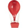 Clayre & Eef Kerstballon Rood-Wit 26x14x62 cm
