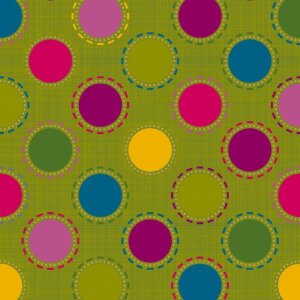 Papieren Servetten Stippensteek-mosgroen