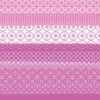 Papieren servetten patroon mix-strepen-roze