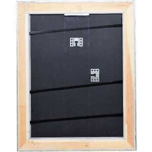 Effect Massief Houten Kunstwerklijst Profil 95 Zilver 13x18 cm Museumsglas