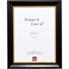 Effect Massief Houten Fotolijst Profil 95 Zwarte 10x15 cm Museumsglas
