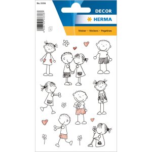 herma decoratieve etiketten decor stok figuur 3 vellen.