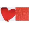 Geld envelop hart rood