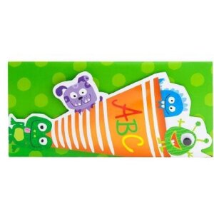 Artebene Geld Envelop School Kegel-Monsters