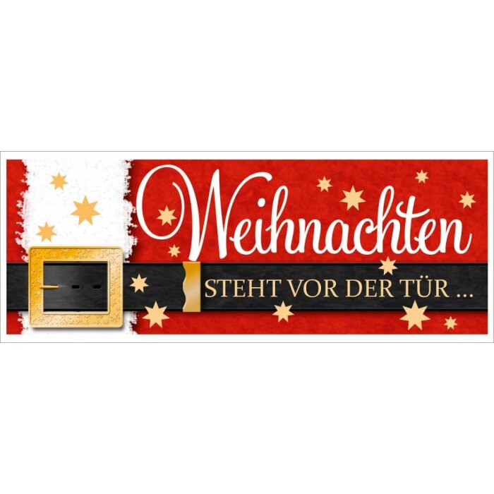 Artebene Kaart Folie-Kerst standaarden