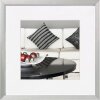 Walther Alu lijst Stoel 20x20 zilver met passepartout 15x15 cm