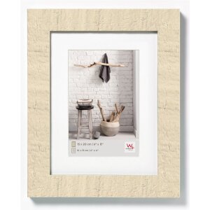 home houten lijst creme wit in het formaat 15x20 cm