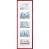 Gallery Lijst 5x 10x15 cm New Lifestyle rood