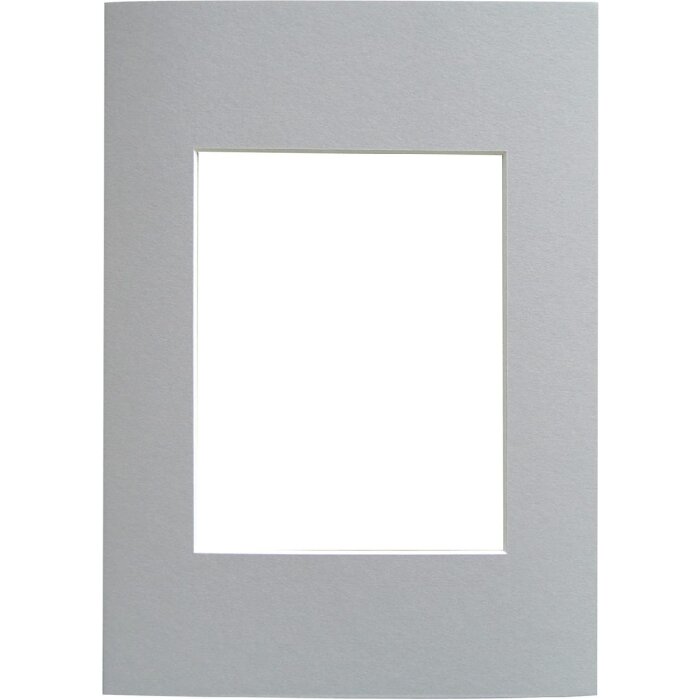 Afgeschuind passepartout - 30x40 cm - grijs