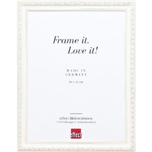 Effect Holzrahmen Profil 37 wit 10x10 cm kunstglas