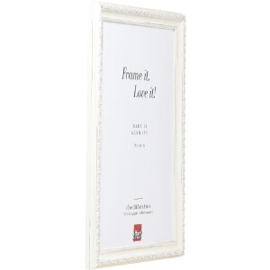 Effect Holzrahmen Profil 37 wit 10x10 cm kunstglas