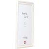 Effect Holzrahmen Profil 37 wit 9x13 cm kunstglas