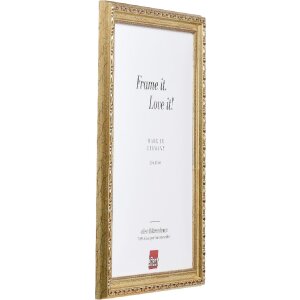 Effect houten lijst Profil 37 antikzilver 10x10 cm met klarglas