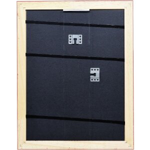 Effect houten lijst Profil 37 antikzilver 10x10 cm met klarglas