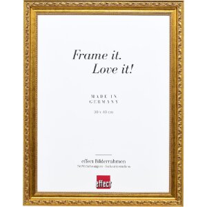 Clayre & Eef Effect Houten Fotolijst Antikgoud 10x10 cm Klarglas