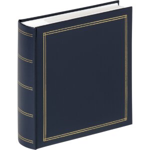 Walther Stockalbum Monza 200 fotos 10x15 cm blauw