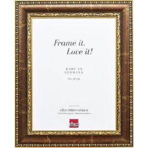 Effect Holzrahmen Profil 31 antireflexglas 45x60 cm bruin