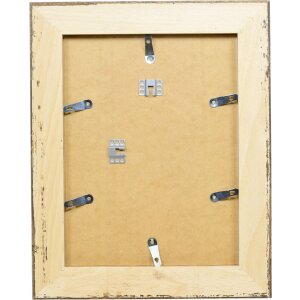 Effect Holzrahmen Profil 31 met antireflexglas 45x60 cm zilver