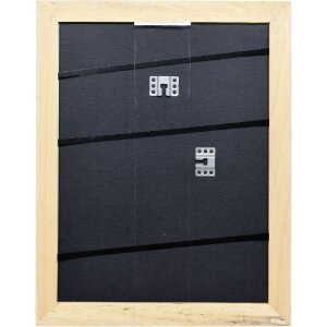 Effect Holzrahmen Profil 30 wit 10,5x14,8 cm antireflexglas fotolijst