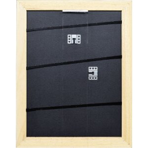 Effect Holzrahmen Profil 30 zwart 45x60 cm wandframe met antireflexglas