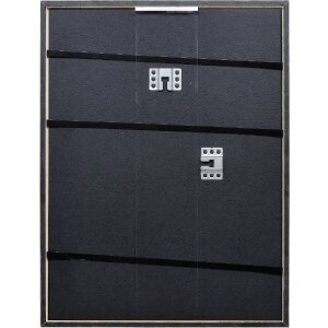 Effect Houten Fotolijst Profil 29 zilver 25x50 cm met normaal glas