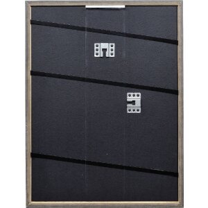 Effect Massief Houten Fotolijst 25x50 cm, Nußbruin met Museumsglas