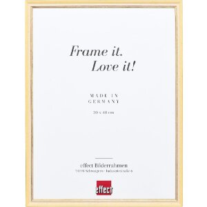 Effect Holzrahmen Profil 25, geel, 25x50 cm, houten...