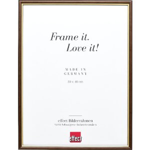 Effect Holzrahmen Profil 23 bruin 25x50 cm museumsglas