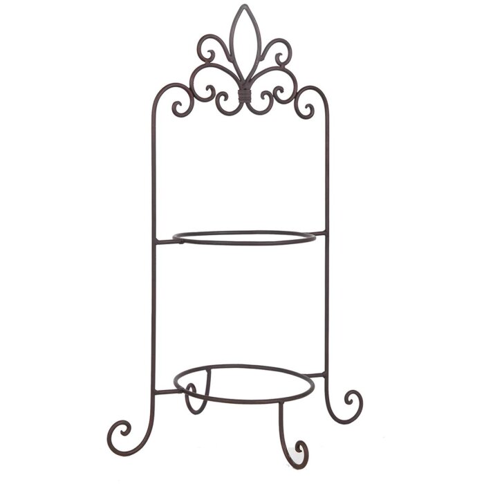 Clayre en Eef Plate Etagere 38x30,5x57 cm