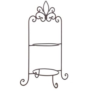 Clayre en Eef Plate Etagere 38x30,5x57 cm