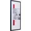 Effect Houten Foto-Ramen Profil 20 blauw 25x50 cm Museumsglas