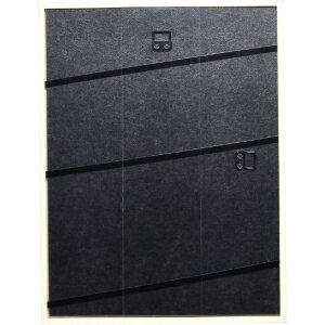 Effect Houten Fotolijst Profil 20 zwart 40x60 cm met antireflexglas