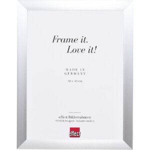 Effect Aluminium-Bilderrahmen Profil S3 zilver 30x40 cm met museumglas