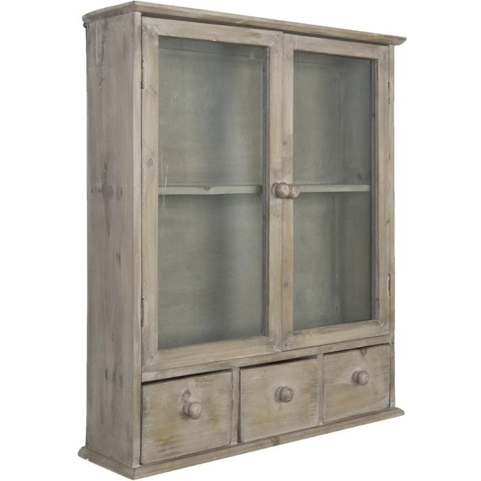 Houten kast 60x16x70 cm Apothekerskast