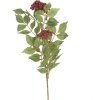 Decoratie tak met bessen rood 74 cm