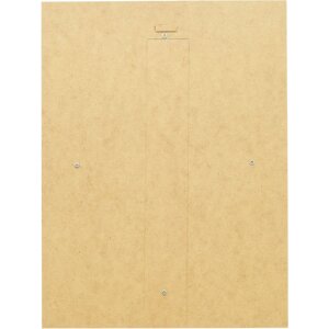 Effect MDF-achterplaat met draaifeders voor aluminiumlijst 42x59,4 cm