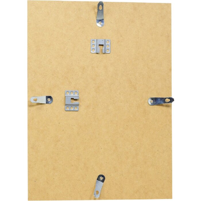 Effect MDF-achterwand met draaifeders voor aluminiumlijst 30x45 cm