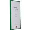 Effect kunststoflijst Art 10x10 cm groen met museumglas