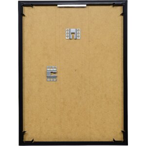 Effect kunststoflijst 10x10 cm grijs met antireflexglas