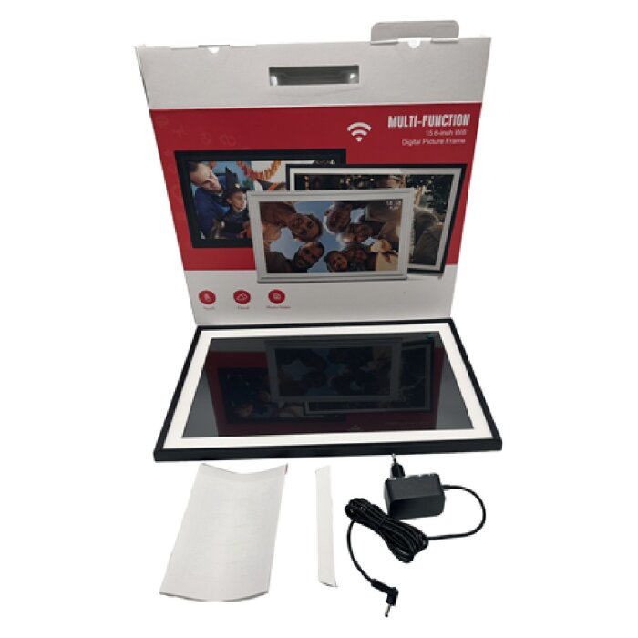 Frameo Digitale Foto-Frame GW-P156 Zwart 15,6 inch