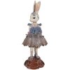 Clayre & Eef decoratief konijn ballerina beige blauw roze 35 cm