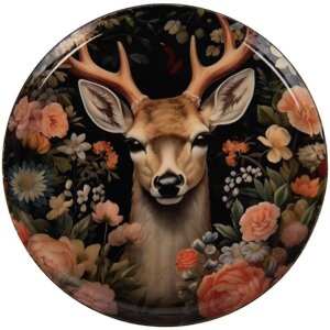 Clayre & Eef 66423 tafelonderzetters Ø 11 cm...