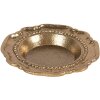 Clayre & Eef Decoratieve Schaal Goud Ø 12 cm