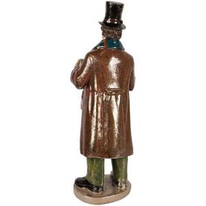 Clayre & Eef 4-delig kerstchor set in rood en groen